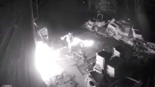 Arson attack on former farm ‘backfires’ badly