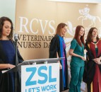 220 vet nurses welcomed to profession at London Zoo ceremonies