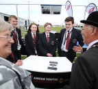 20 Angus-cross calves presented to NI teenagers