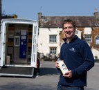 Innovative young farmer transforms horsebox into UK’s first mobile milk vending machine