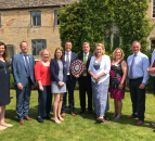 NFU Cymru staff awarded for charity fundraising efforts