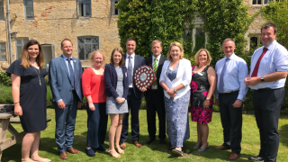 NFU Cymru staff awarded for charity fundraising efforts