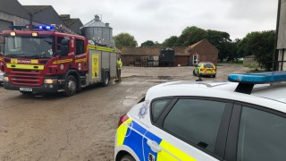 Firefighters rescue injured farm worker trapped in 3m trench