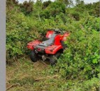 Stolen quad recovered from undergrowth hollow