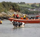 Video: Freezin’ Friesian rescued following cliff ‘tumble’