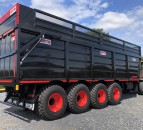 Giant 4-axle silage trailer rolls out of Irish factory