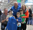Rory Best meets fans at the Winter Fair…on the way to a South African rugby summit