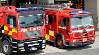 Investigations into arson following shed fire