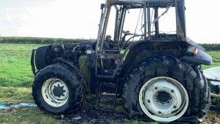 Fire crews called to deal with tractor fire in Cornwall