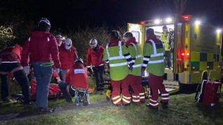 Farmer suffers serious injuries after falling into a quarry