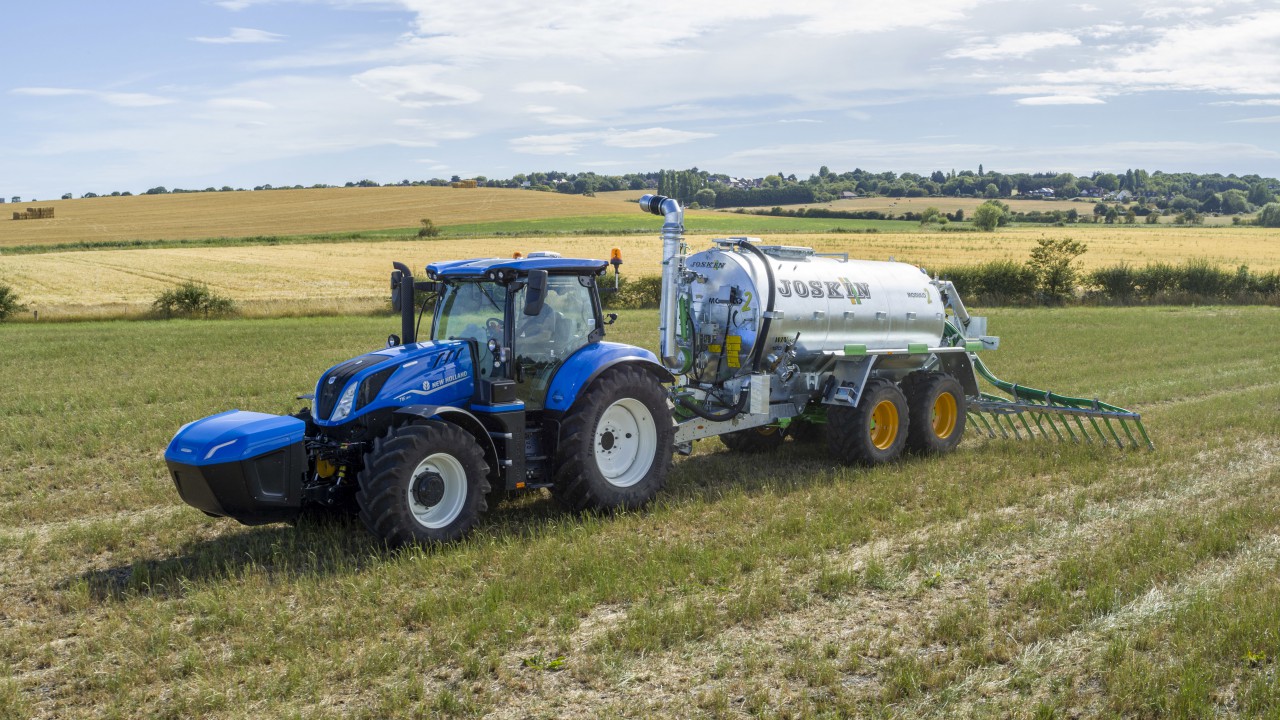 Video: Methane-powered tractor to enter New Holland range this year
