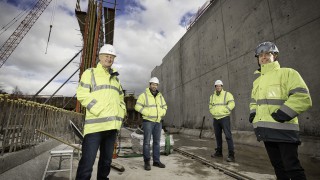 Work continues on £10 million project at Belfast Wastewater Treatment Works