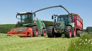 Dry and cold weather hampers early first-cut silage
