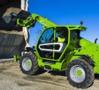 Merlo telehandler stable produces a cross-breed