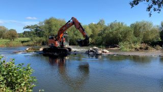 Removal of Dovecliff weir set to improve water quality