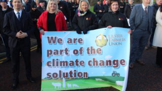 More than 700 farmers attend Stormont rally over climate legislation