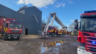 Pics: Essex barn destroyed in blaze