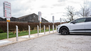 Rhug Estate installs rapid EV car charging points