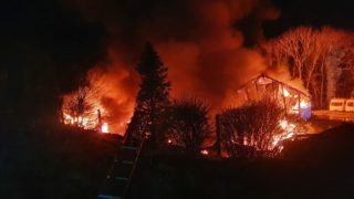 North Devon barn ‘100% damaged’ in fire