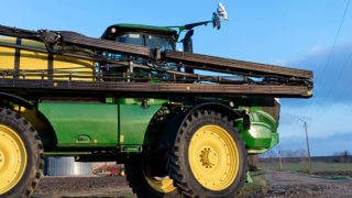 Michelin’s self-propelled sprayer tyres work down to 10psi