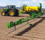 Dammann develops adjustable nozzle positioning on sprayers