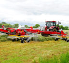 Video: Pottinger 4-rotor rake in Co. Cork keeps the harvester happy