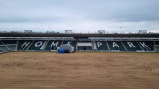 3 teens arrested after tractor used to cause pitch damage at Home Park stadium