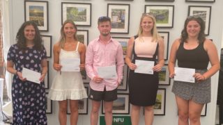 Seven young Welsh farmers receive scholarship boost