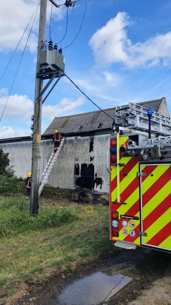 arson at farm buildings