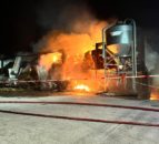 Video: Firefighters tackle large barn fire in Dorset