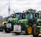 Farmers in New Zealand protest against agri emissions tax