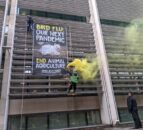 Animal rights activists scale Defra building