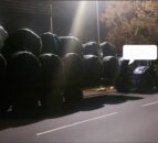 Tractor carrying 20 unstrapped bales stopped by police