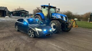 Man arrested on suspicion of New Holland tractor theft