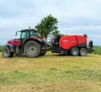 Video: Combi round baler making no-net silage in Cavan