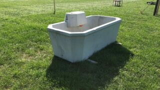 Did the dry weather expose your water system?