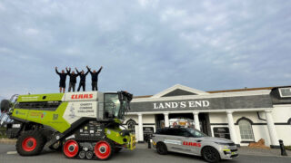 Agri-influencer helps raise over £80k in charity combine run