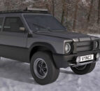 Panda 4X4 saved from extinction by Italian custom shop