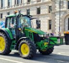 Minister drives tractor to Westminster in support of Len's Light