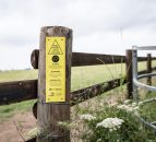 New signs raise awareness of walking through fields with cattle