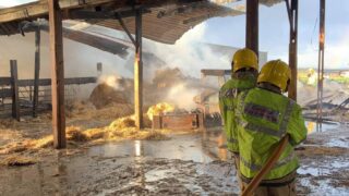 Farmers urged to assess on-farm fire risk following barn fires in Cumbria