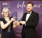 Henry Lamb receives 2023 BVA Young Vet of the Year Award