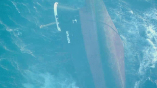 Missile strike sinks ship carrying 21,000t of fertiliser in Red Sea