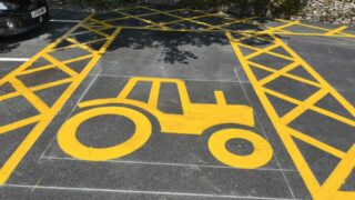 UK pub creates ‘first’ tractor parking space