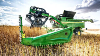 John Deere launches new combine in Texas