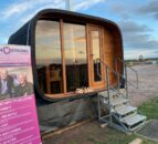 Farmer sauna event provides 'relaxed atmosphere with a sense of unity'