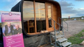 Farmer sauna event provides ‘relaxed atmosphere with a sense of unity’