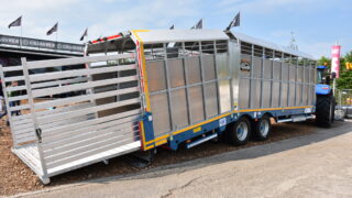 Dairy farmer solves livestock transport problem with trailer invention