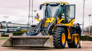 Hybrid tyre from Nokian at home in field and yard