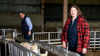 Clipex Fencing presents sheep shearer with ‘All in One Sheep Handler’